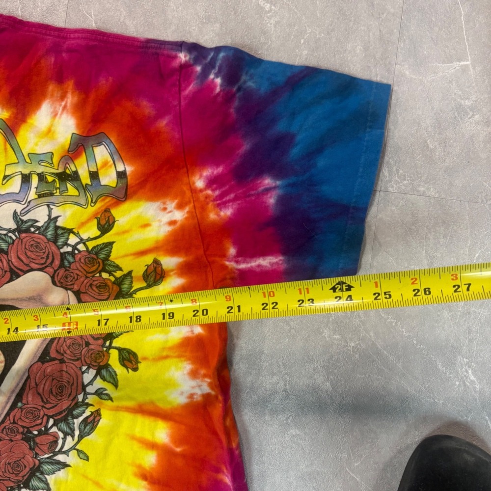 Liquid Blue Grateful Dead Space Your Face Tie Dye Graphic T-Shirt Mens Large - Picture 5 of 6